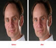 Retouched Photo of a Man